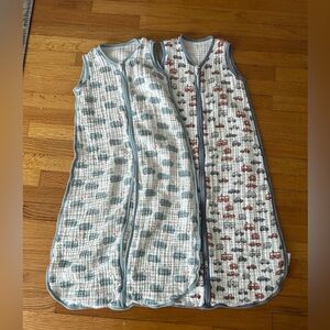 Baby Sleep Sack 2-4 T Boys & Girls Wearable Blanket 100% Organic Cotton 0.5 TOG